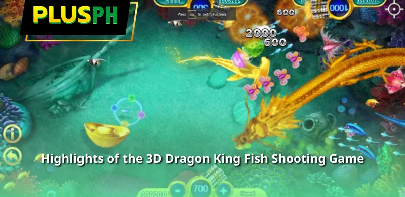 Highlights of the 3D Dragon King Fish Shooting Game